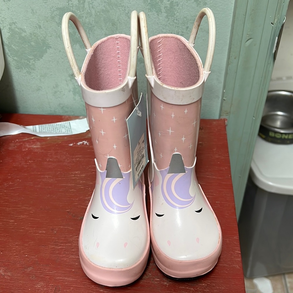 Girls rain boots